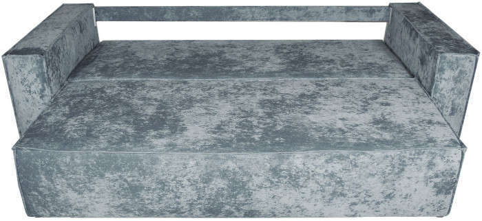 Диван-еврокнижка Лофт Люкс Плюш, 140х195, серый