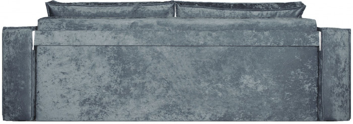 Диван-еврокнижка Лофт Люкс Плюш, 140х195, серый