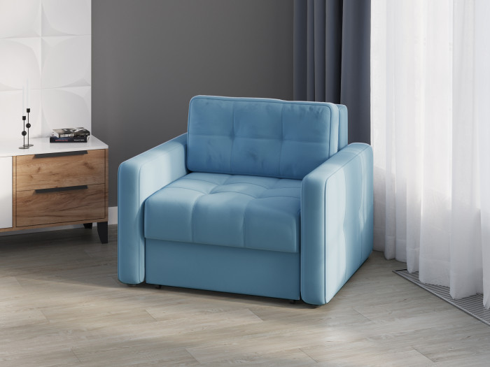 Кресло-кровать Брэй, Светло-голубой